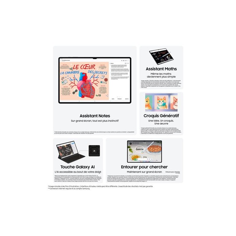 Galaxy Tab S10 Ultra Wifi 1 To Argent