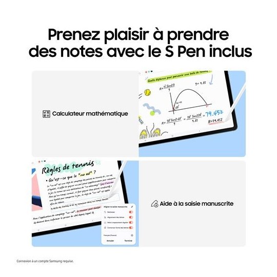 Tablette Samsung Galaxy Tab S10 FE Wifi 128 Go Argent Prix Grossiste | EB-TECH