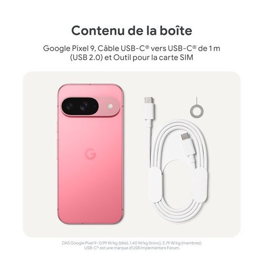 Google Pixel 9 256 Go Blanc