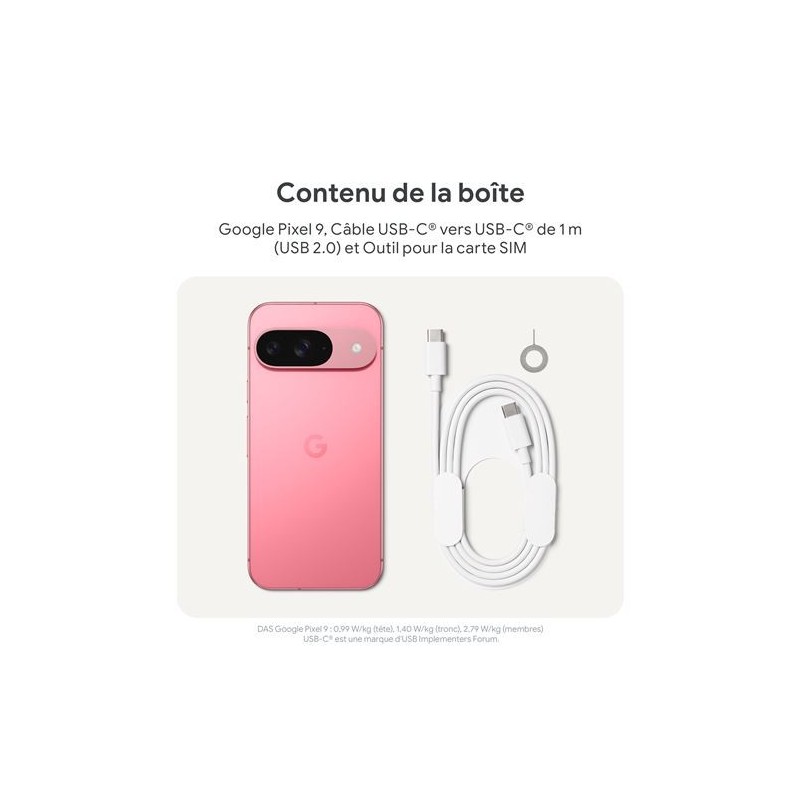 Google Pixel 9 256 Go Blanc