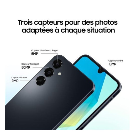 Galaxy A16 128 Go Bleu Nuit