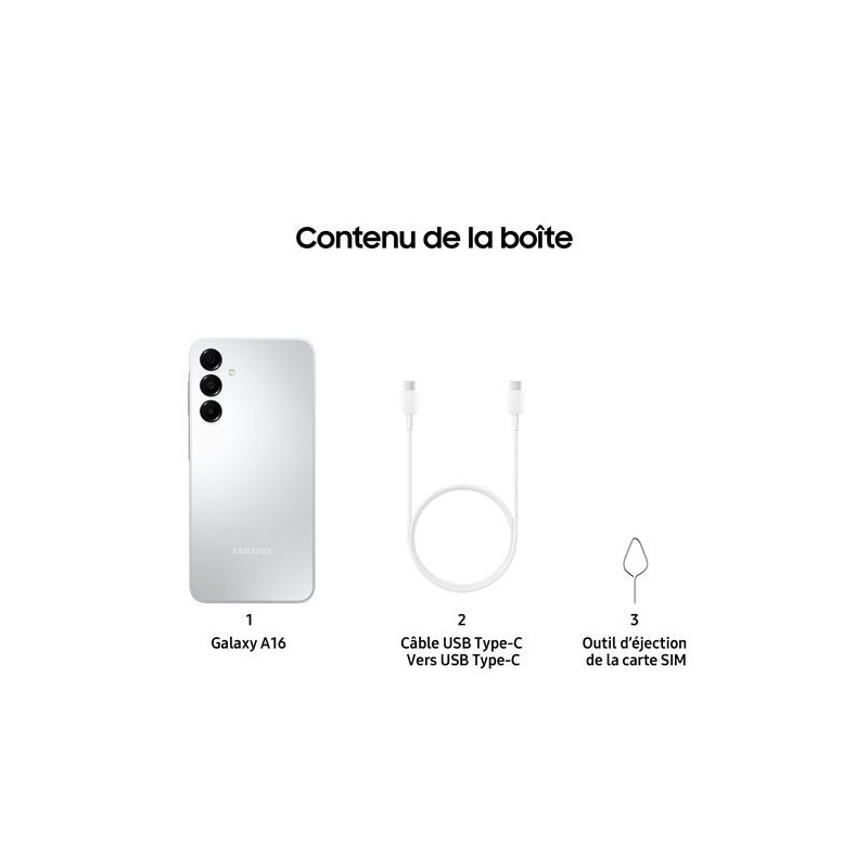 Galaxy A16 128 Go Gris