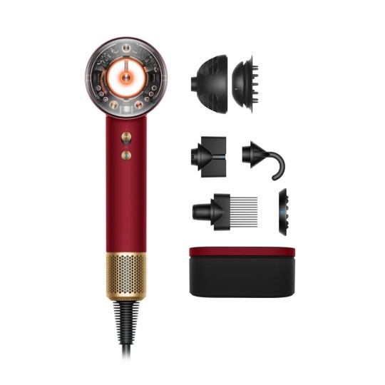 Sèche-cheveux Dyson Supersonic Nural 1600W velours rouge et or