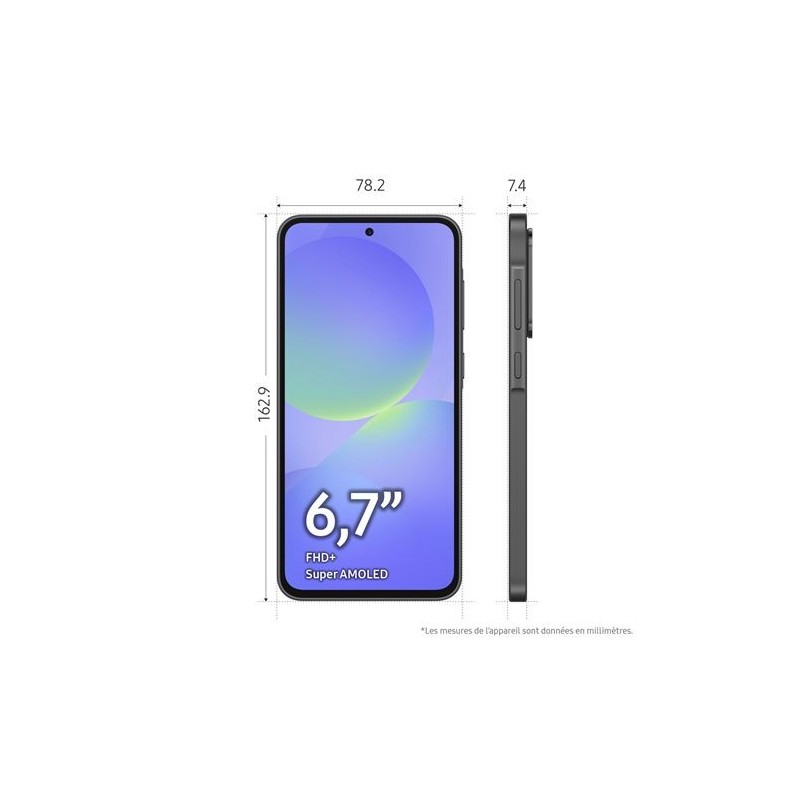Galaxy A36 5G 256 Go Noir