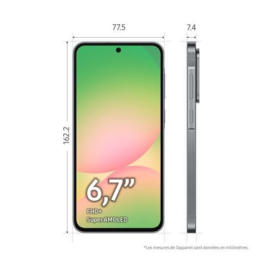 Galaxy A56 5G 256 Go Graphite