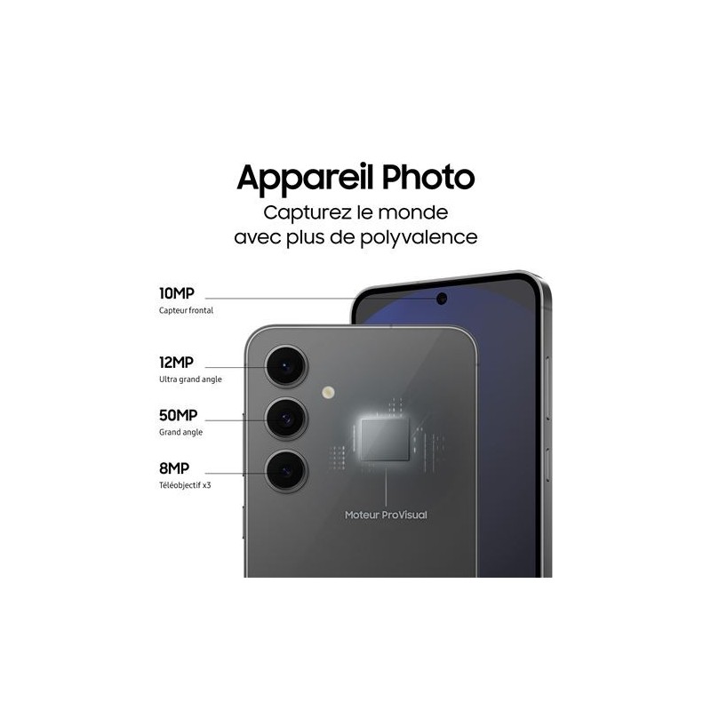 Galaxy S24 FE 256 Go Graphite