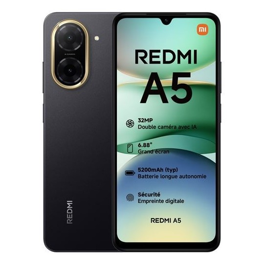 Xiaomi Redmi A5 128 Go Noir