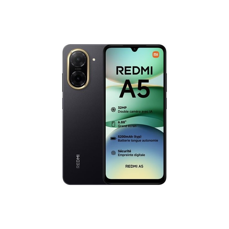 Xiaomi Redmi A5 128 Go Noir