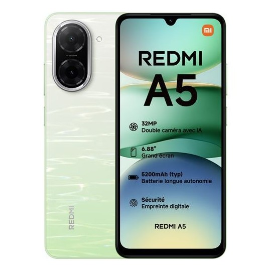 Xiaomi Redmi A5 128 Go Vert