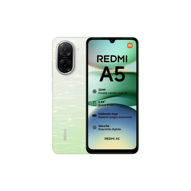 Xiaomi Redmi A5 128 Go Vert