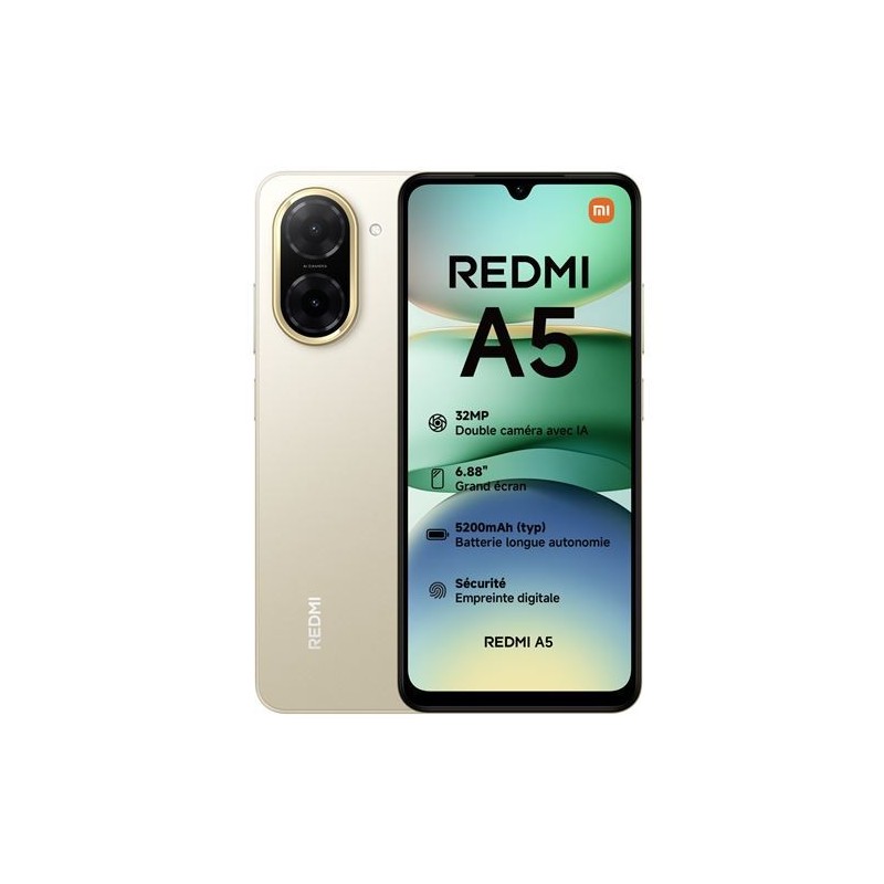 Xiaomi Redmi A5 128 Go Sandy Gold